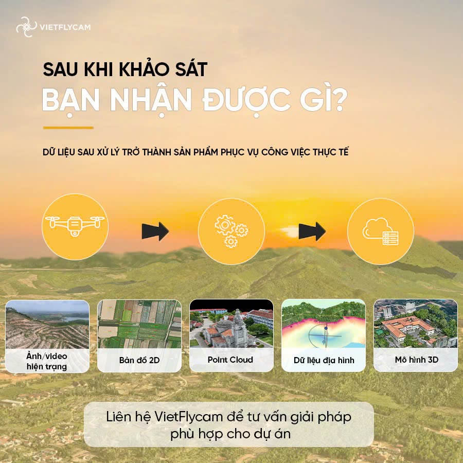 Sau khi khảo sát bạn nhận được gì
